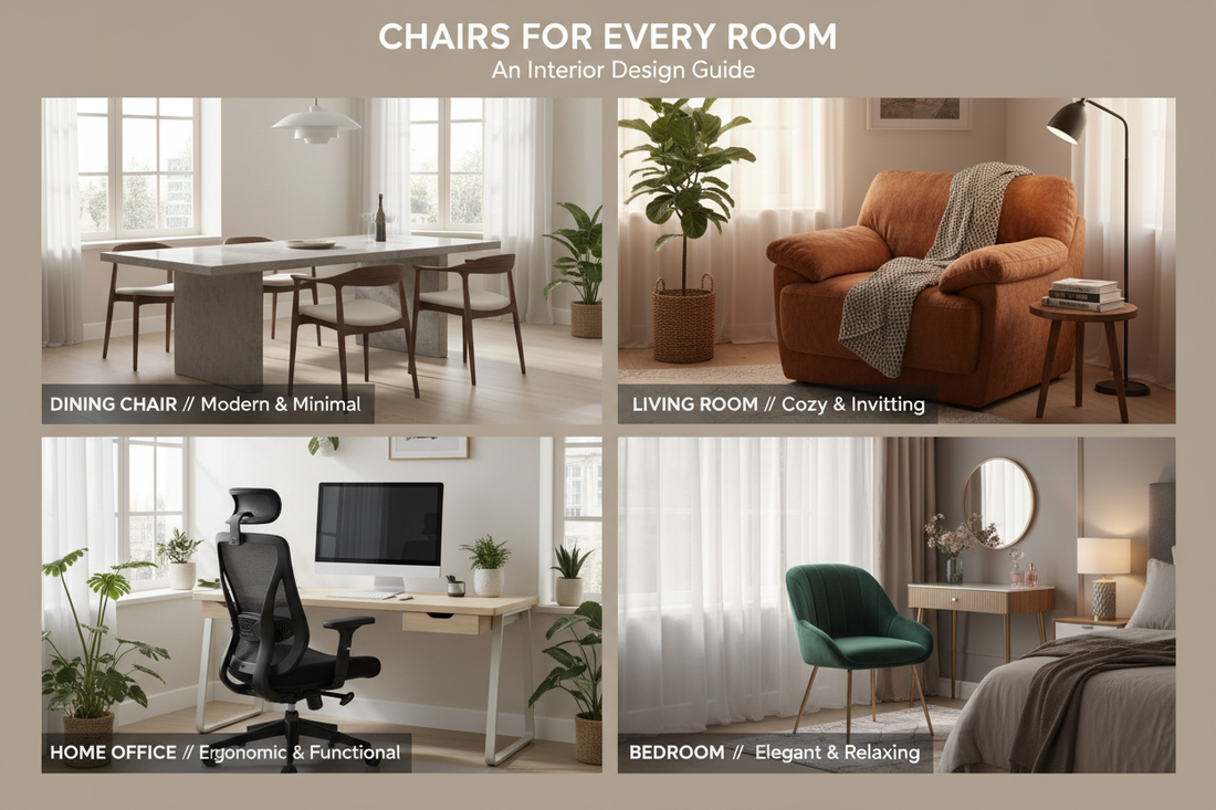 How to Choose the Perfect Chair for Every Room