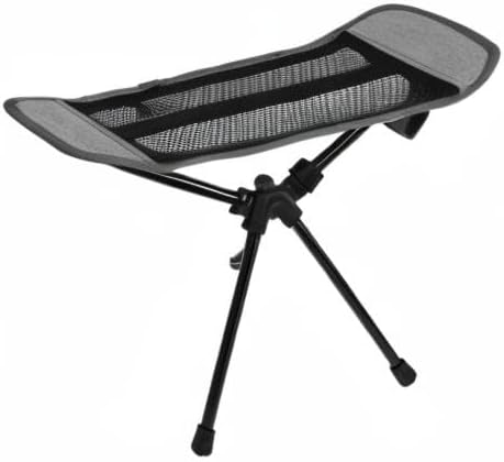 Folding Foot Rest Travel, Leg Rest Bracket Stool, Antislip Feet Compact Aluminum Foldable Camping Chair Footrest for Outoor