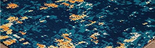 Anji Mountain Rug'd Office Chair Mat for Carpet & Hardwood Floor - Jacquard Woven Top, Anti-Slip Backing, Low Pile, Floor Protector Desk Chair Mat, Office Rugs for Rolling Chairs (40 x 54)