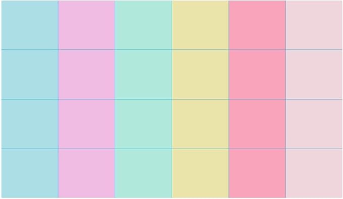 Booooom Jackson 7'6''x13' Pastel Rainbow Classroom Rug for Kids Room Seating Décor - Thick Nylon Large Preschool Carpet Daycare Rug for Teaching & Playroom, Non-Slip &No Triping,20X Stain Resistance