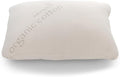 Naturepedic Organic Latex Pillow - Standard Bed Pillow with Medium Comfort - Luxury Pillow with Adjustable Fill for Comfortable Sleeping, Back Support and Neck Pain Relief