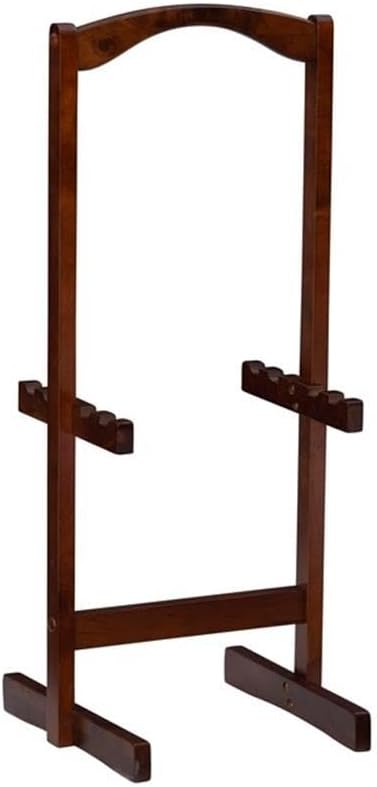 Pemberly Row Transitional Solid Wood Five Piece Tray Table Set in Hazelnut Brown