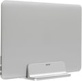 acer Vertical Laptop Stand Holder-MacBook Air Stand Vertical Aluminum with Adjustable Dock Slot Size, Aluminum Desktop Notebook Dock Holder Fits All MacBook, Gaming Laptops, Chromebook