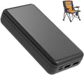 Lyzuepely 20000 mAh 5V2A Battery Pack for Electric Heated Camping Chair, Heated Blanket, Heated Hunting Seat Pad, Heated Sleeping Bag USB Power Bank for Camping Work Battery Pack(Only Battery Pack)