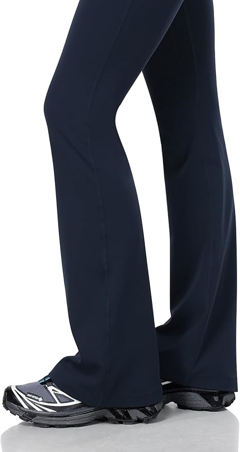 HeyNuts Harmony Flare Leggings 29"/30.5"/32.5"/34.5", High Waisted Tummy Control Wide Leg Bootcut Yoga Pants Lounge Soft
