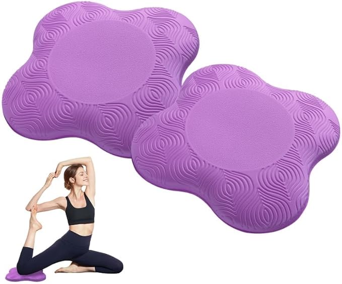 Yflingjie 2 packs Yoga Knee Pad Cushion Extra Thick for Knees Elbows Wrist Hands Head Foam Pilates Kneeling pad Yoga Knee Cushion Thick Exercise Pads for Knees Elbows Wrist Hands Head Foam Pilates Kneeling pad，Support Foam Pads for Women and Men