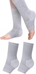 ANYSENT Bamboo Foot Sleeves,One Compression Bamboo Foot Sleeves,New Compression Bamboo SocksAnkle Compression Socks