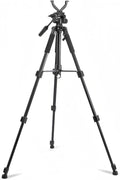 Shooting Stick Tripod Shooting Rest Tripod with V Yoke Bracket V Shaped Gun Rack for Hunting，Aluminum Construction
