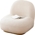 Wayshome Lambswool Bean Bag Chair, Modern Living Room Lounge Sofa, Bedroom&Sofa Chair with 360° Swivel, Bean Bag Sofa for Bedroom, Living Room
