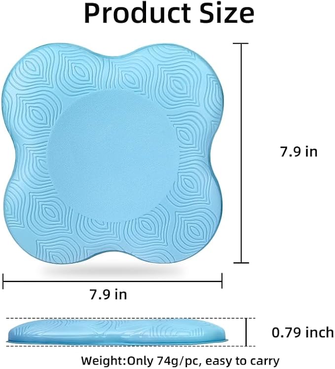 Yflingjie 2 packs Yoga Knee Pad Cushion Extra Thick for Knees Elbows Wrist Hands Head Foam Pilates Kneeling pad Yoga Knee Cushion Thick Exercise Pads for Knees Elbows Wrist Hands Head Foam Pilates Kneeling pad，Support Foam Pads for Women and Men