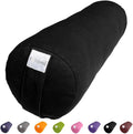 Sol Living Yoga Bolster Pillow Rectangular Meditation Cushion Cotton Meditation Accessories for Restorative Yoga Meditation Pillow Yoga Pillow Firm Body Pillow Bolster Pillow for Legs Removable Cover