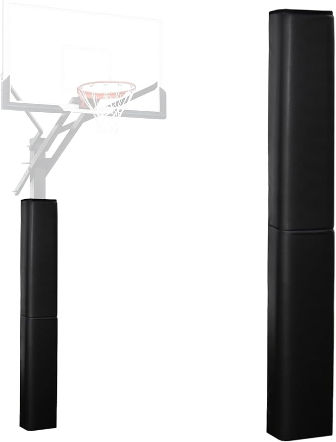 VANCL Square Pole Padding Basketball Pole Pads Heavy Duty Square Pads Outdoor Fits 4"x4", 5"x5", 6"x6",6"x8", 8"x8" Poles Waterproof UV-Resistant Durable Protection Pads