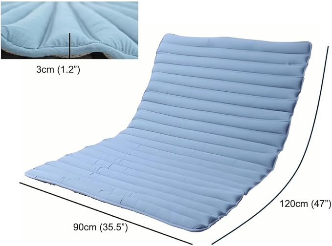 Pressure Relief Bed Cushion, Highly Breathable Air Mesh Design, No Pump, No Noise, Soft and Comfortable, Resilient and Supportive