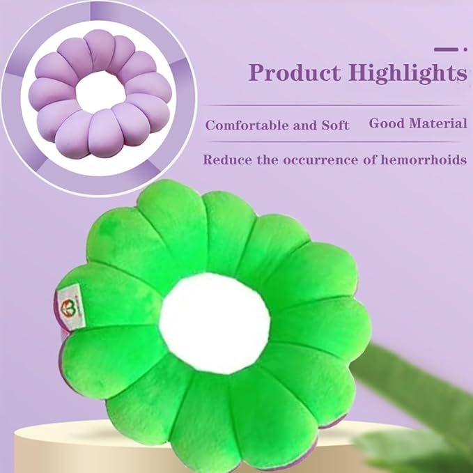 Anti Bedsore Cushion,Broken Elbow Elevation Pillow,Donut Pillow for Hand and Foot Pressure Relief,Elbow,Ankle,Leg,Hip Support Pad Green