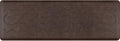 WellnessMats Anti-Fatigue Bella Motif Mat, 72 Inch by 24 Inch, Antique Dark