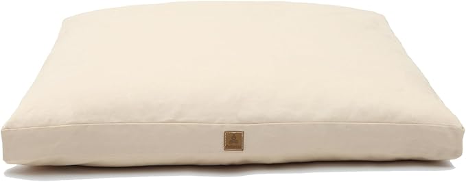 FelizMax Zabuton Meditation Mat (36"×28"×3") Luxurious Meditation Cushion for Kneeling Sitting Large Floor Pillow Zafu/Bench-Washable Cotton Cover 100% Organic Cotton Filling (White)