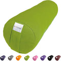 Sol Living Yoga Bolster Pillow Rectangular Meditation Cushion Cotton Meditation Accessories for Restorative Yoga Meditation Pillow Yoga Pillow Firm Body Pillow Bolster Pillow for Legs Removable Cover