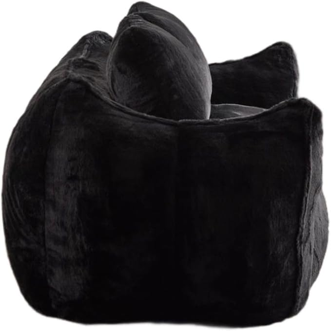 KEIKI Giant Bean Bag Couch for Adults, Oversized Loveseat, 2 Seater Fireside Chair, Comfy Lazy Floor Sofa, Cozy Reading Chair with Pillows for Living Room, Bedroom, No Assembly Required