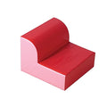 Children's Factory, CF322-385, Library Chair, Red, Classroom Furniture, Kids Reading Nook Flexible Seating, Toddler Playroom & Preschool Chairs