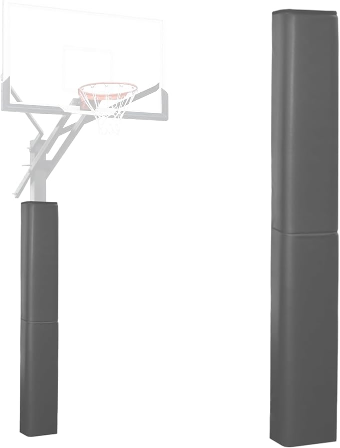 VANCL Square Pole Padding Basketball Pole Pads Heavy Duty Square Pads Outdoor Fits 4"x4", 5"x5", 6"x6",6"x8", 8"x8" Poles Waterproof UV-Resistant Durable Protection Pads