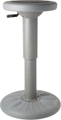 Studico ActiveChairs Adjustable Wobble Stool, Flexible Classroom Seating, Improves Focus, Posture & Helps ADHD/ADD, Sensory Chair, Active Desk Chairs, Adjusts from 16.65" to 23.75", Ages 13-18, Grey