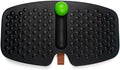 Acdet Balance Board with Slidable Ball, Black Wooden Standing Desk Board for Standing Work, 23.5 x 24 x 12'', Office Work and Muscle Relaxation, Foot Massage Balance Board to Relieve Fatigue, Adult Use up to 300 lbs