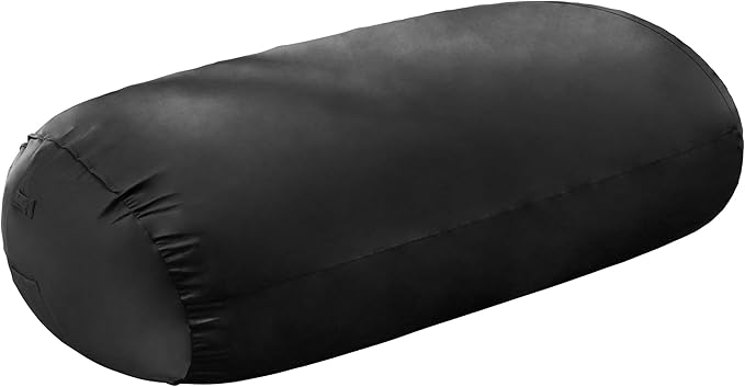 Hobestluk 4FT Bean Bag Chair Large Beanbag with Removable Cover Adult Bean Bag Chair with Portable Handle Desgin for Living Room Bedroom (Black, 4FT)