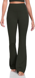 HeyNuts Harmony Flare Leggings 29"/30.5"/32.5"/34.5", High Waisted Tummy Control Wide Leg Bootcut Yoga Pants Lounge Soft