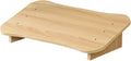 COHEALI Ergonomic Wooden Step Stool Under-Desk Tilted Footrest for Office and Home Use Footstool with Natural Wood Texture Comfortable Foot Support Bench for Work and Relaxation