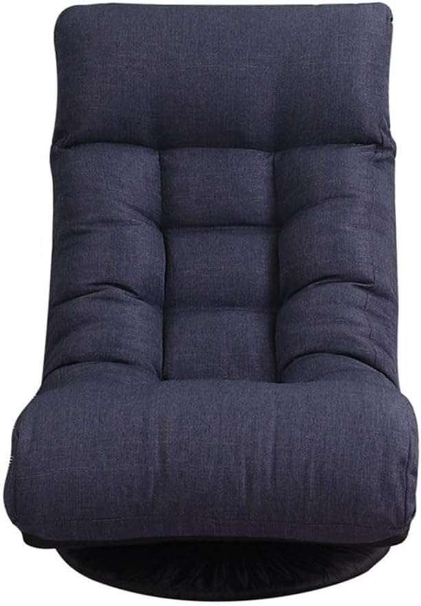 Direct Wicker Navy Metal Single Lazy Sofa Tatami Balcony Reclining Chair Leisure Sofa