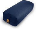Yoga Bolster (26x10.5x5.5 in) Supportive Yoga Cushion for Restorative Yin Yoga Accessories Rectangular Bolster for Stretching Meditation Pillow 100% Organic Cotton Removable Washable Cover