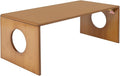 Eapmic 31.5in Folding Floor Coffee Table, Bamboo Low Japanese Floor Table, Portable Coffee Tables for Living Room Bedroom Meditation Tatami Home Office (31.5in)