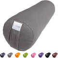 Sol Living Yoga Bolster Pillow Rectangular Meditation Cushion Cotton Meditation Accessories for Restorative Yoga Meditation Pillow Yoga Pillow Firm Body Pillow Bolster Pillow for Legs Removable Cover
