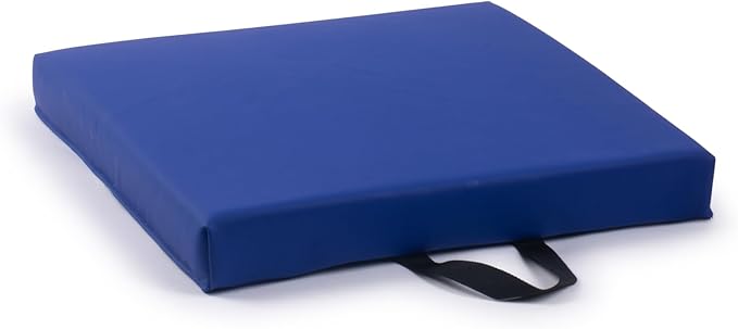 Cushioned Floor Seats - Set of 6 Square Spot Markers for Early Childhood Floor Time - Flexible Seating