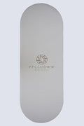 FFLLOOWW Body & Soul Non-Slip Yoga Mat, 4.5mm Natural Rubber Exercise Mat with Carry Strap – Anti-Sweat, Eco-Friendly Mat for Yoga, Pilates, Home Workouts