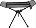 Folding Foot Rest Travel, Leg Rest Bracket Stool, Antislip Feet Compact Aluminum Foldable Camping Chair Footrest for Outoor