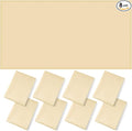 8 Pcs Fluorescent Light Covers - 4 x 2 Feet Covers for Ceiling Lights, Magnetic Light Filters for Classroom, Office, Hospitals, Home