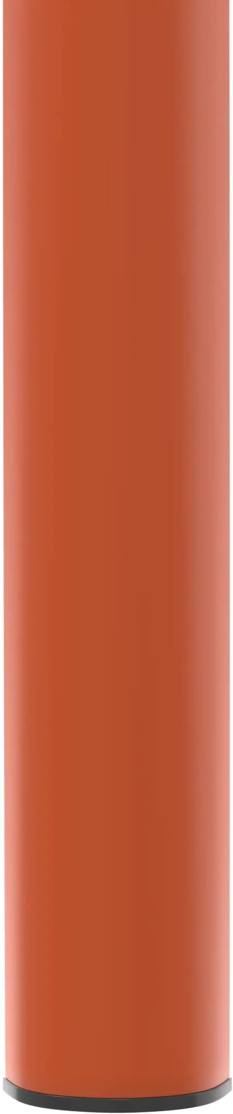 LeisureMod Tresse Mid-Century Modern Square Plastic Dining Stool Set of 2, Stackable Accent Stools with Breathable Seat, Lightweight Seating for Kitchen, Dining Room, Bedroom, or Entryway (Orange)