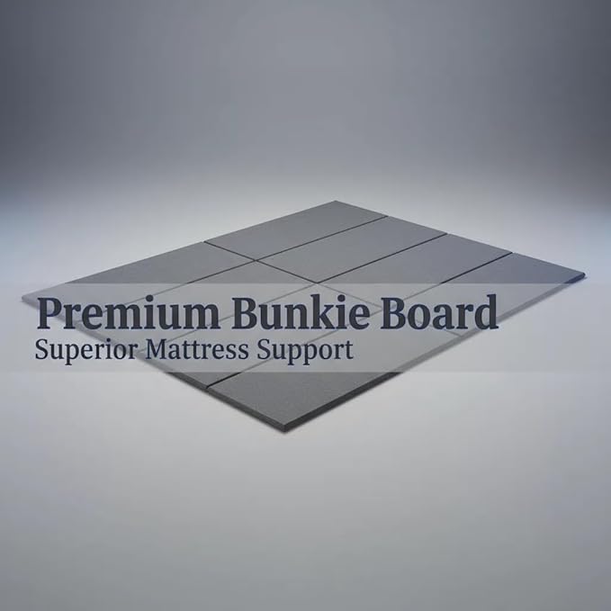 VTWAZAST Bunkie Board Twin Size, Bed Support Under Mattress, Low Profile Bed Board, Light and Thin, Breathable, Noise Minimizing, Moisture Resistant Bunkie Boards