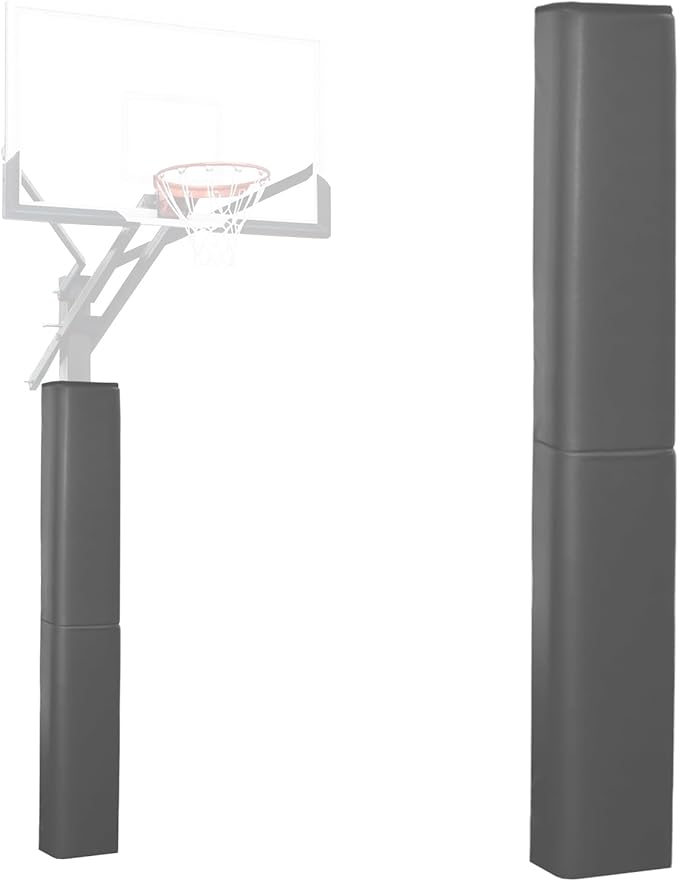 VANCL Square Pole Padding Basketball Pole Pads Heavy Duty Square Pads Outdoor Fits 4"x4", 5"x5", 6"x6",6"x8", 8"x8" Poles Waterproof UV-Resistant Durable Protection Pads
