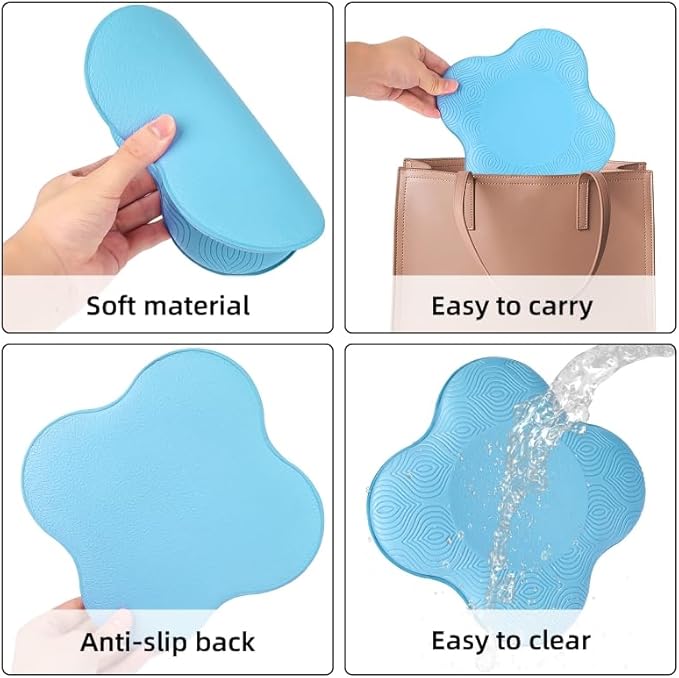 Yflingjie 2 packs Yoga Knee Pad Cushion Extra Thick for Knees Elbows Wrist Hands Head Foam Pilates Kneeling pad Yoga Knee Cushion Thick Exercise Pads for Knees Elbows Wrist Hands Head Foam Pilates Kneeling pad，Support Foam Pads for Women and Men