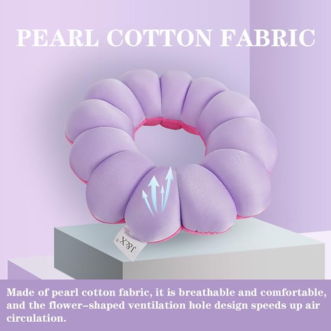 Anti Bedsore Cushion,Broken Elbow Elevation Pillow,Donut Pillow for Hand and Foot Pressure Relief,Elbow,Ankle,Leg,Hip Support Pad Purple
