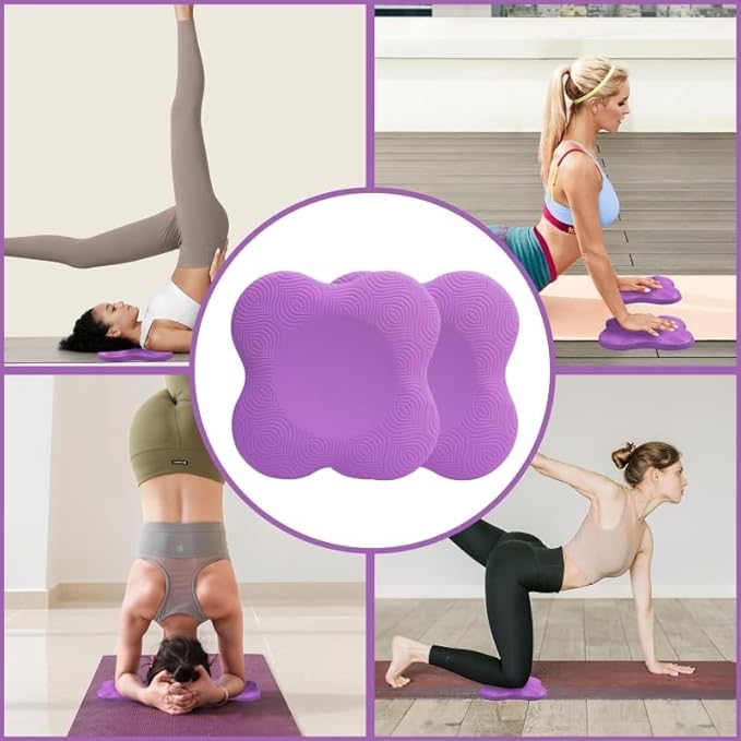 Yflingjie 2 packs Yoga Knee Pad Cushion Extra Thick for Knees Elbows Wrist Hands Head Foam Pilates Kneeling pad Yoga Knee Cushion Thick Exercise Pads for Knees Elbows Wrist Hands Head Foam Pilates Kneeling pad，Support Foam Pads for Women and Men