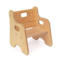 First Chair by Environments, 6.5 Inch Seat Height, Durable Wooden Chair for Support and Comfort for Toddlers, Great for Preschools, Classrooms, Daycares and Homes
