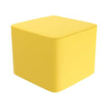 Children's Factory Versatile 3-in-1 FlexCube, Mix-and-Match Kids Chairs, Sofas, Corner Ottomans and Cubes, Foam-Filled and Water-Resistant, Flexible Seating for Classroom Elementary, Yellow Ottoman