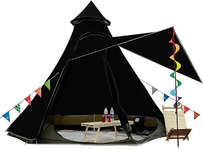 12'x10'x8'Dome Camping Tent 5-6 Person 4 Season Double Layers Waterproof Anti-UV Windproof Tents Family Outdoor Camping Tent | Double Layers, Waterproof, Anti-UV, Windproof, Family, Outdoor