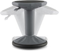 Giantex Wobble Stools for Classroom Seating - Wiggle Stool with Adjustable Height, 24" Active Learning Stool, Sitting Balance Chair for School, Office Stand Up, Flexible Seating Wobble Chair, Grey