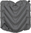 KLYMIT V Seat - Portable, Inflatable Padded Cushion Seat, Perfect for Air Travel, Camping, Backpacking and Bleacher Seats