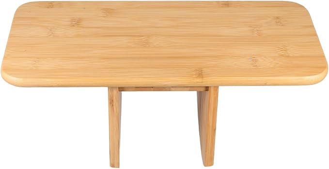 Toddmomy Meditation Stool Multifunctional Compact Portable Sitting Bench for Yoga Prayer Home Office Comfortable Support Stable Wooden Kneeler Chair for Relaxation and Posture