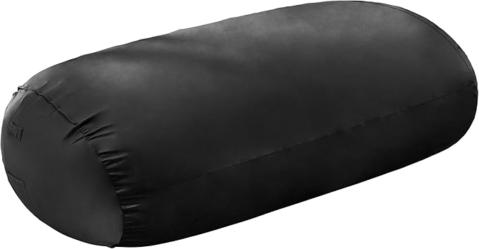 Hobestluk 5FT Bean Bag Chair Large Beanbag Lounger with Removable Cover Adult Bean Bag Chair with Portable Handle Desgin for Living Room Bedroom (Black, 5FT)